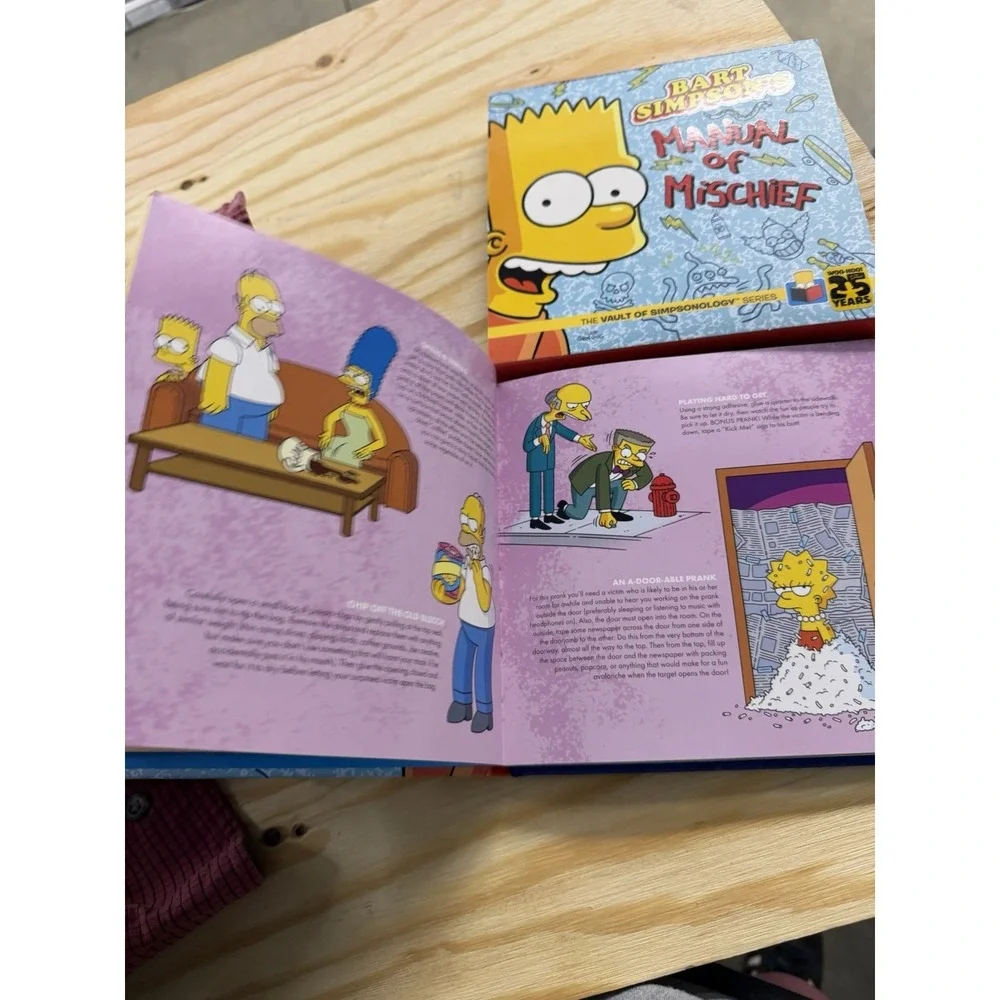 Bart Simpson's Manual of Mischief by Matt Groening (2014,‎ Hardcover)